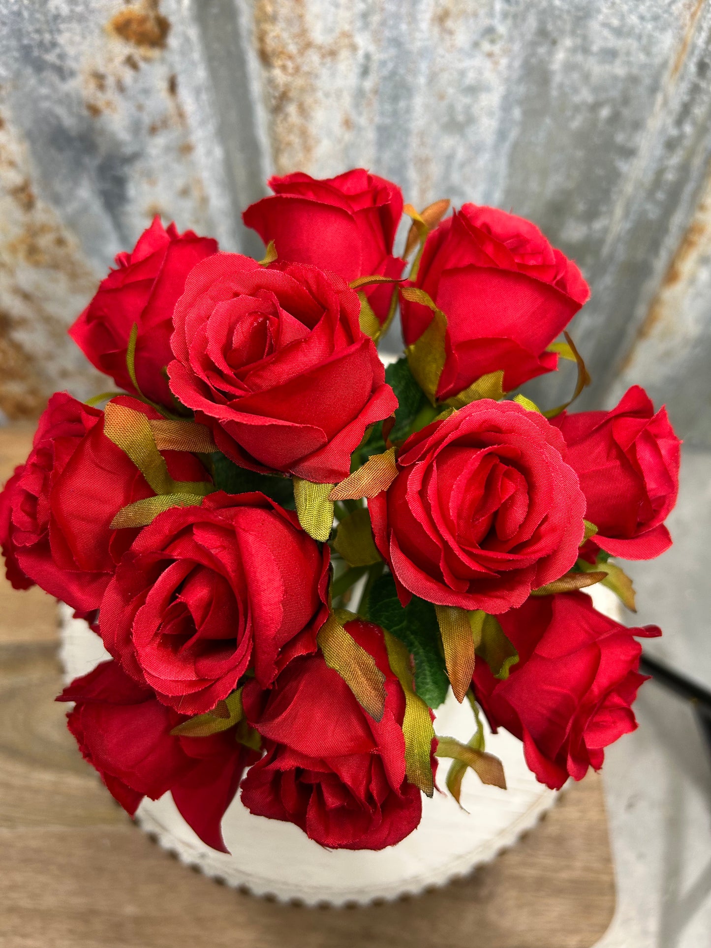 Bouquet of Red Stem Roses