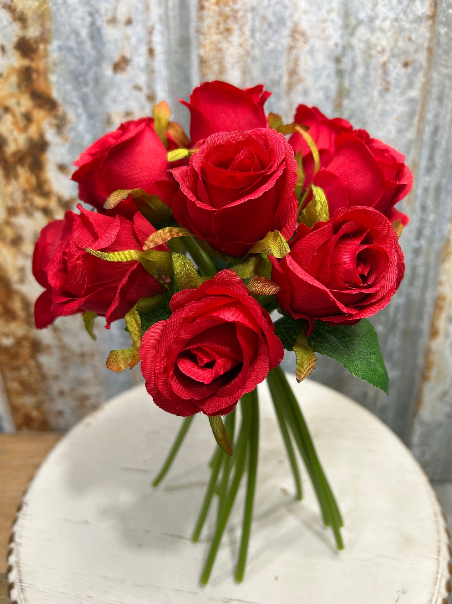 Bouquet of Red Stem Roses